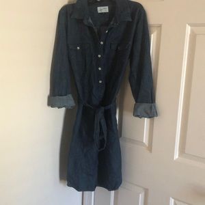 Women’s jean dress, never worn, size M